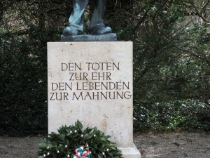 To honor the dead and warn the living.