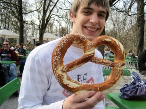 A really big pretzel!